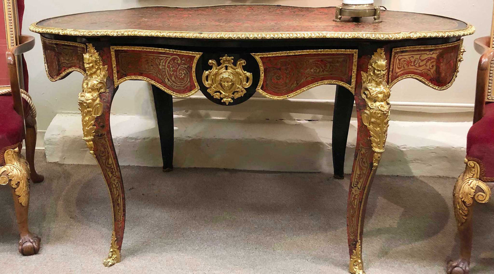 Antique accent table typical of the quality of fine antiques at Forestwood Antique Mall